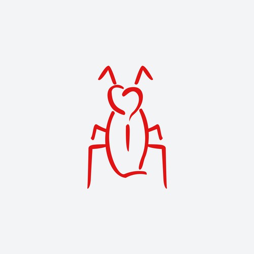 Long live the roaches…help design a simple “roach” logo that has a heart. Design by Designer_Sonya