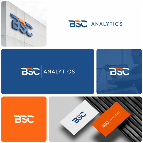 BSC analytics logo Design by BɅNɅSPɅTI
