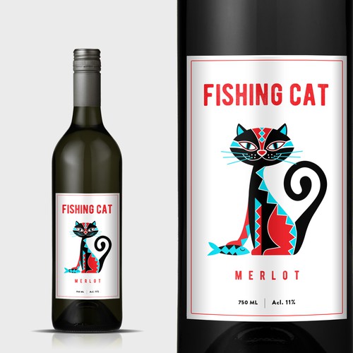 Design di Design a modern wine label for a small new independent brand in India's emerging market (our wine bottled in Italy) di mata_hati