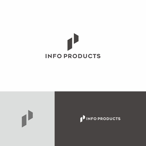 InfoProducts.com - Logo & Branding Design by bunga92