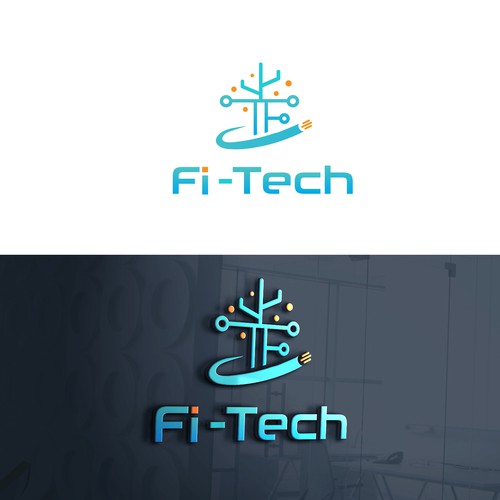 We need a modern logo for our fiber optic company Design by alediba