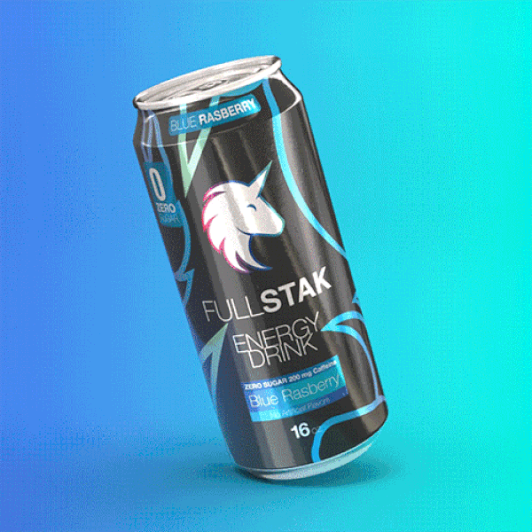 Edgy ENERGY DRINK can