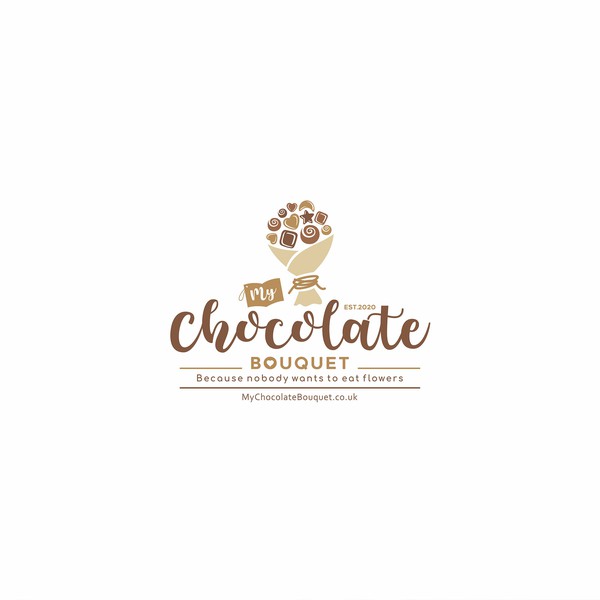 Design by odairo titled "Logo for chocolate gift company"
