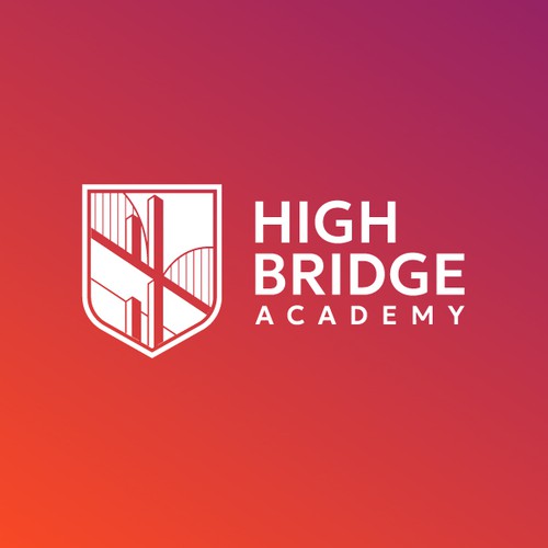 High Bridge Academy Brand Refresh: Logo and Colors Revamp Needed! Design by Creadave