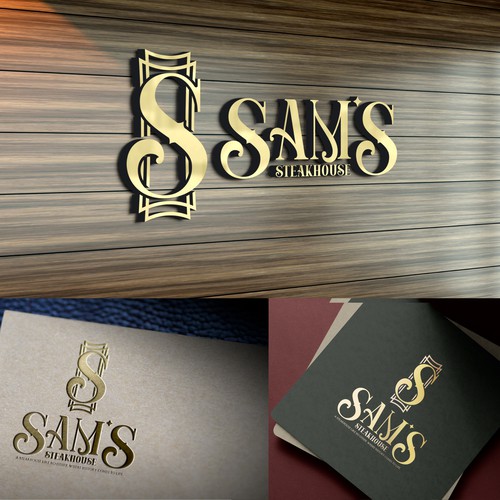 Designs | Design a logo for Sam's Steakhouse that includes mystery ...