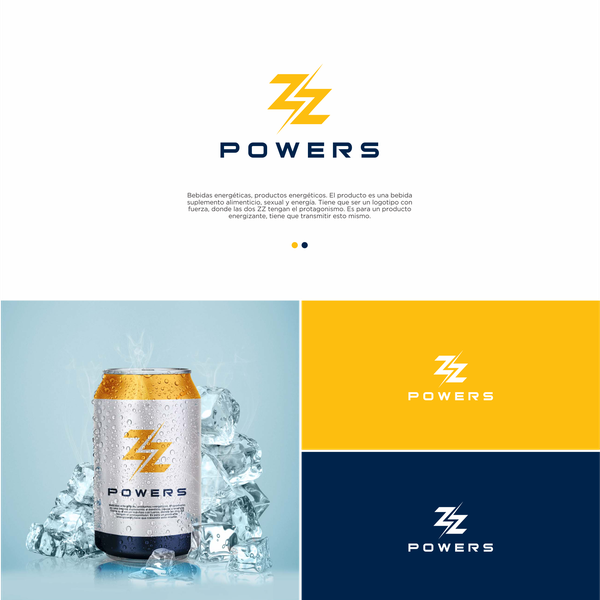 Strong Logo For Supplement Drink
