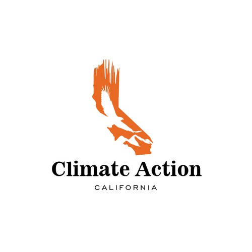 Climate Action California Logo Diseño de Tama Pande