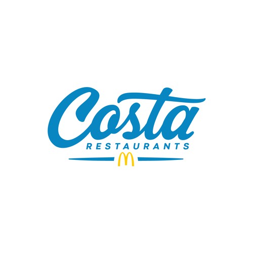 Logo for Costa Restaurants - McDonald's Design by rouf_art