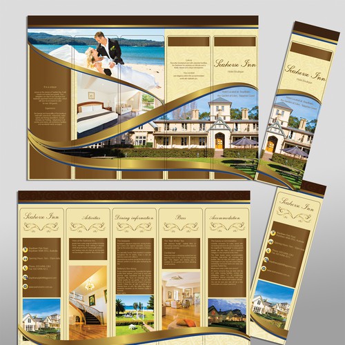 Create a modern, edgy look for a hotel brochure Design by Danius