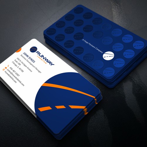 Runway Logistics Business Card Design by Xclusive16