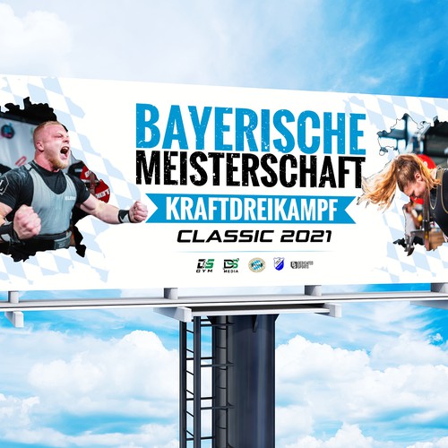 Unique, modern banner design for print - sports competition Design von GrApHiC cReAtIoN™