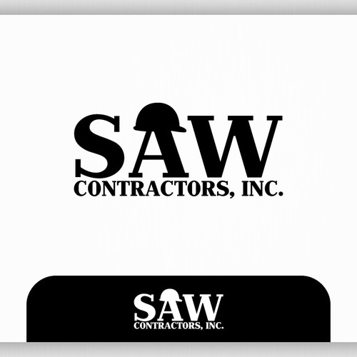 SAW Contractors Inc. needs a new logo Design by VierWorks