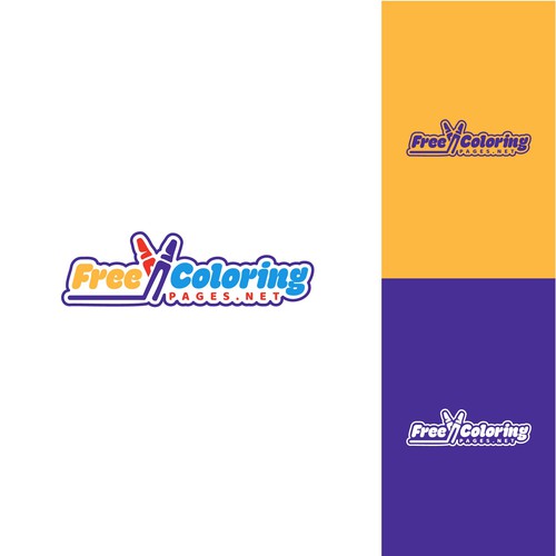 Help us create a logo for our coloring website! Design by Herii1