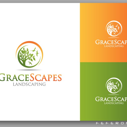 Logo Design For Grace Scapes Landscaping Logo Design Contest 99designs