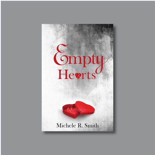 Design a book cover that appeals to an empty heart. Design by Desry