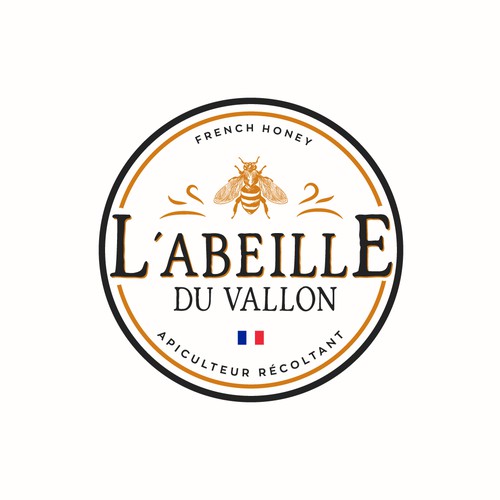 logo for passionate beekeeper Design by MO.Shaheen