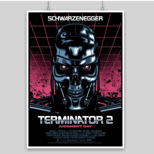 Create your own ‘80s-inspired movie poster! Design by J art