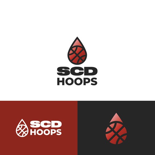 Basketball Logo for Team 'SCD Hoops' - Your Winning Logo Featured on Major Sports Network Design by designbylevee