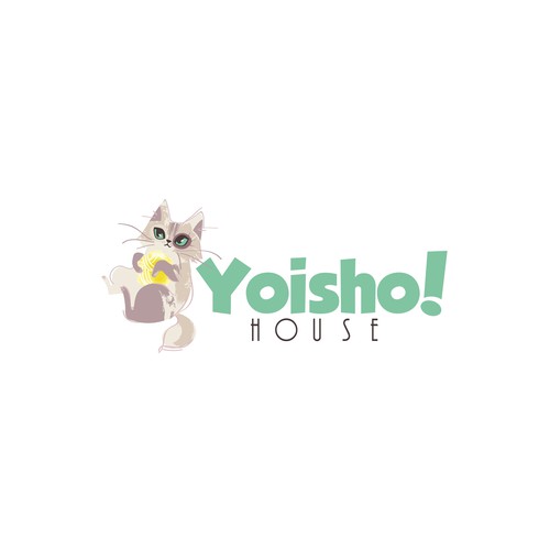 Design di Cute, classy but playful cat logo for online toy & gift shop di ross!e