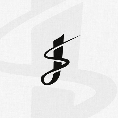 JS Monogram Logo Design by snev