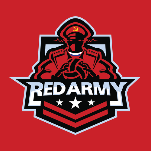 Create a cool, intense, captivating and intimidating logo for a Sports Team - RED ARMY Design by Nulungi