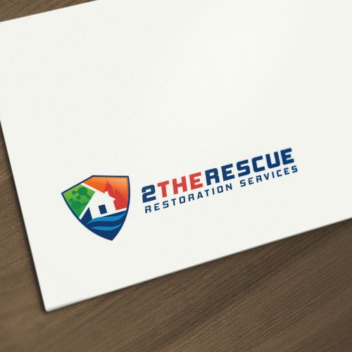 Design 2 The Rescue Logo Creation di suseno