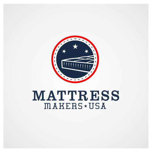 Logo design for b2b USA mattress company Diseño de ArtBeats