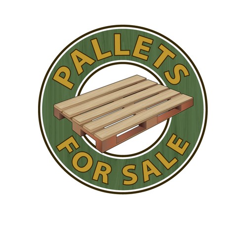 "PALLETS FOR SALE" needs a LOGO! Design by citra1988