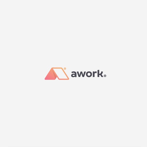 New logo for AI-based productivity software "awork" Diseño de VisibleGravity™