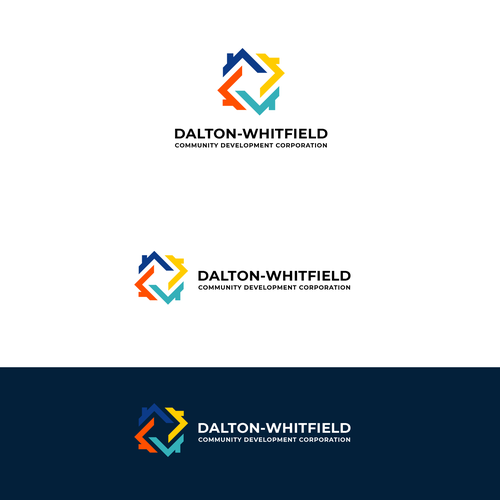 Colorful, geometric tapestry logo for community non-profit Design by Hanna5