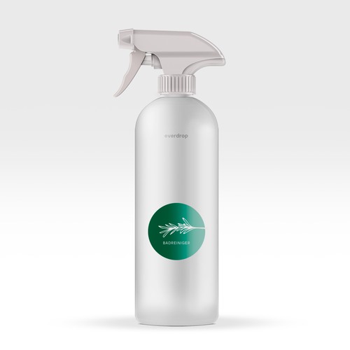 Premium Spray Bottle and Packaging for Cleaning Supplies Design by Jorge Ros