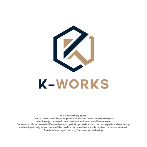 Design K-Works Coworking space di hendrakurn