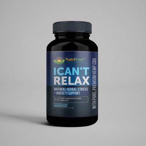 RiasatdesignerさんのCreate a fun, modern + hip label template for an established health supplement brandデザイン