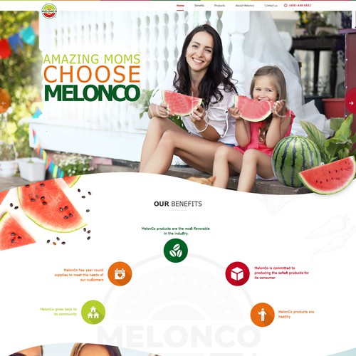 National Produce Company -MelonCo Webdesign