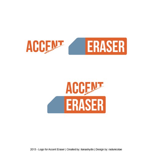 Help Accent Eraser with a new logo Design por Radu Nicolae