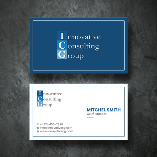 Design di ICG Business Cards di Create_Point