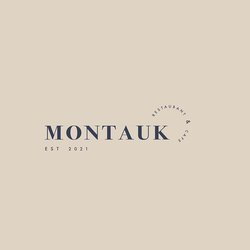 Montauk Logo Design by geobramanta