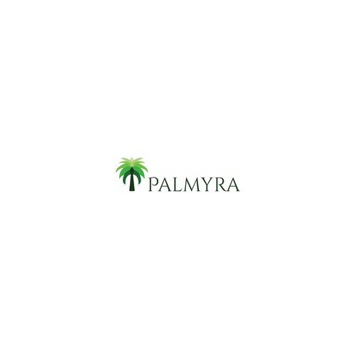 Palmyra Logo Context - Mix of History and Technology Design by NSrilal