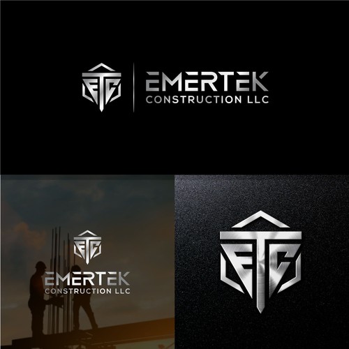 simple, but easy to recognize logo for a construction business Design by drow '
