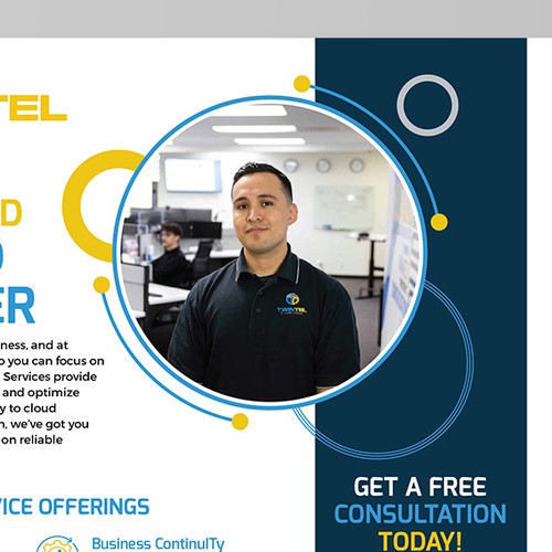 Twintel Service Advertisement Design by dezignedge*