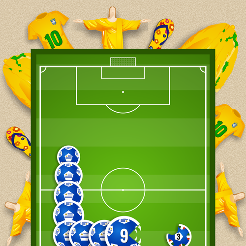 Community Contest: The 99designs Cup #99SoccerCup Design by Mohak Ahuja