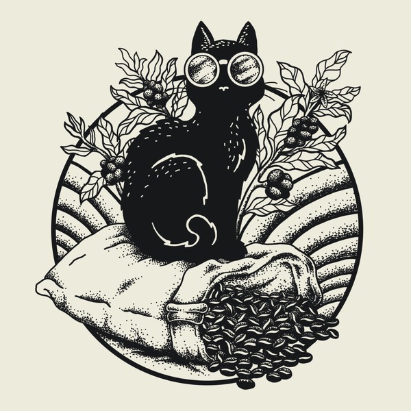 Design by Parasaa titled "Django coffee roasted"