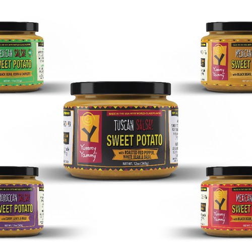 Help Me Introduce World-Class Sweet Potato Salsas to the Nation Design by OpArt