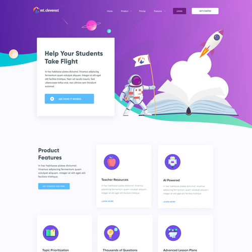 Learning Websites: the Best Learning Web Design Ideas | 99designs