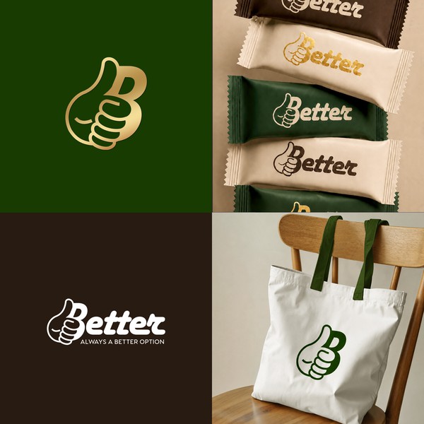 A better logo like a Better snack