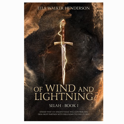 Fantasy book cover design Design by Wonderburg