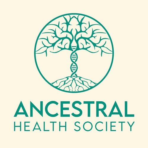 Logo for a nonprofit that studies how our ancestors can inform our modern health Design by Duke™