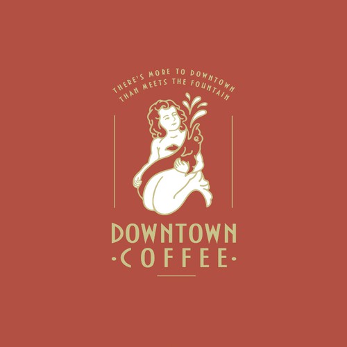 Vintage, Retro Iconic design with an artistic flare for Downtown Paris, TX Coffee House Design por lindt88