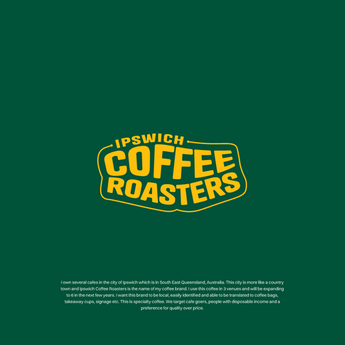 Modern Coffee Roaster logo for a heritage rich city Design by Ray Wijaya