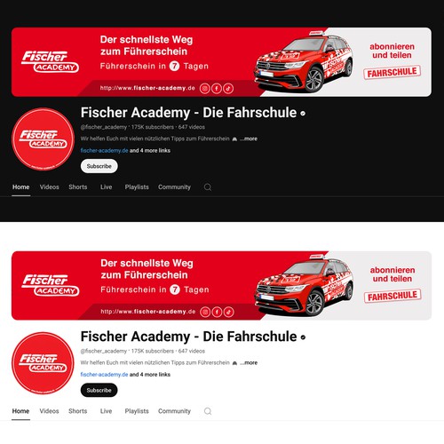 Proposta di design per un contest della categoria Pagina di social media realizzata da Wisden